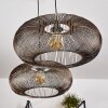 AGUEDA Pendant Light black, 2-light sources