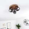 KUAH Ceiling Light black, 3-light sources
