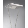 Leuchten-Direkt HELIA floor lamp LED stainless steel, 1-light source