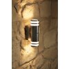 Konstsmide MODENA outdoor wall light stainless steel, 2-light sources