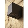 Trio TIBER outdoor wall lamp LED black, 3-light sources