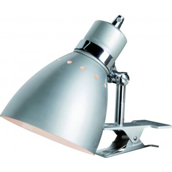Steinhauer SPRING clamp-on light stainless steel, 1-light source