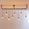 TJERGAAST Ceiling Light grey, black, 8-light sources