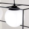 Legano Pendant Light black, white, 4-light sources