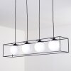 Legano Pendant Light black, white, 4-light sources