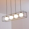 Legano Pendant Light black, white, 4-light sources