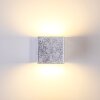 Olbia wall light LED silver, 1-light source