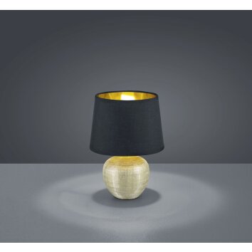 Reality LUXOR table lamp gold, 1-light source