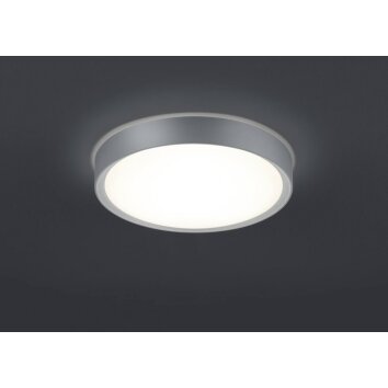 Trio CLARIMO ceiling light LED titanium, 1-light source