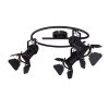 Spotlight Globo EGON black, 3-light sources