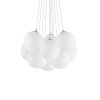 Ideal Lux MAPA Pendant Light chrome, 11-light sources