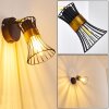 Ayen Wall Light black-gold, 1-light source