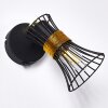 Ayen Wall Light black-gold, 1-light source