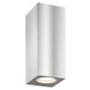 LCD SUHL Outdoor Wall Light stainless steel, 2-light sources