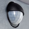 CARANO Outdoor Wall Light LED black, 1-light source, Motion sensor
