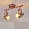 ANIAK Ceiling Light LED copper, 2-light sources