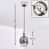Uddebo Pendant Light matt nickel, 1-light source