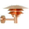 Nordlux VENØ outdoor wall light copper, 1-light source