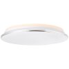 Brilliant EDNA Ceiling Light LED chrome, 1-light source, Remote control, Colour changer