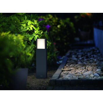 Philips myGarden ARBOUR Pedestal Light LED grey, 1-light source