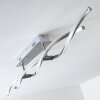 Paul Neuhaus POLINA ceiling light LED stainless steel, 2-light sources