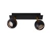 Lucide BINARI spot LED black, 2-light sources