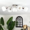 Globo WILLY Ceiling Light matt nickel, 5-light sources