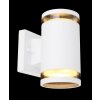 Outdoor Wall Light Globo ALCALA white, 2-light sources