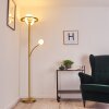 UMAG Floor Lamp LED brass, 2-light sources