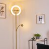 UMAG Floor Lamp LED brass, 2-light sources