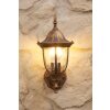 Ribadeo outdoor wall light brown, gold, 1-light source