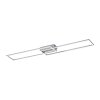 Leuchten-Direkt IVEN Ceiling light LED brushed chrome, 2-light sources, Remote control