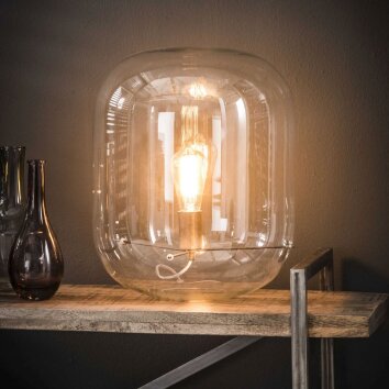 LUTTELGEEST Table Lamp transparent, clear, 1-light source