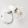 GULLSPANG Wall Light white, 1-light source
