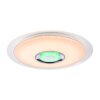 GLOBO TUNE Ceiling Light LED white, 2-light sources, Remote control, Colour changer