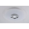 GLOBO TUNE Ceiling Light LED white, 2-light sources, Remote control, Colour changer