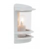 Brilliant HOLLYWOOD Outdoor Wall Light white, 1-light source