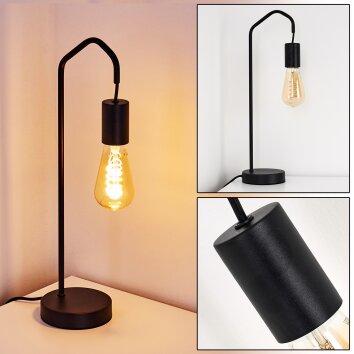 Cuyama Table lamp black, 1-light source