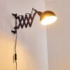 LASANO Wall Light black, 1-light source