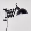 LASANO Wall Light black, 1-light source
