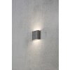 Konstsmide CHIERI wall light LED anthracite, 2-light sources