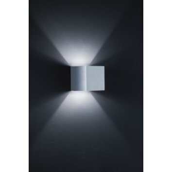 Helestra SIRI Wall Light aluminium, 1-light source