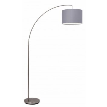 Brilliant CLARIE arch Floor Lamp grey, 1-light source