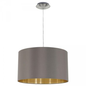 Eglo MASERLO hanging light matt nickel, 1-light source
