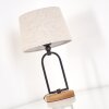 LOGUMKOLSTER Table Lamp brown, black, 1-light source