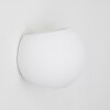 Flot wall light white, 1-light source