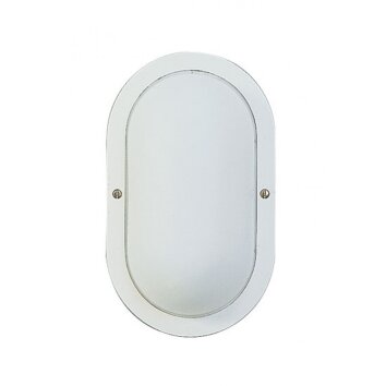 Albert 6037 outdoor wall light white, 1-light source