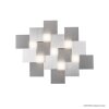 Grossmann CREO Ceiling light LED aluminium, 7-light sources