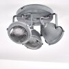 GLOSTRUP Ceiling Light LED grey, 3-light sources