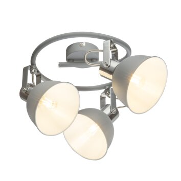 Globo GERDA ceiling spotlight grey, 3-light sources